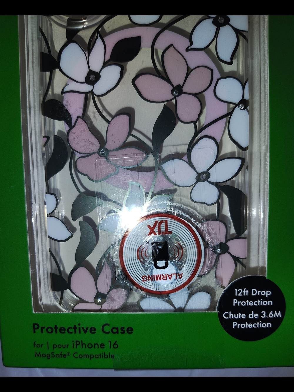 kate spade New York Pink Floral Protective iPhone Case - Picture 2 of 3